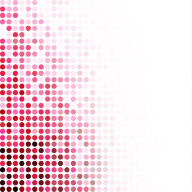 Kırmızı noktalar arka plan, yaratıcı tasarım şablonları