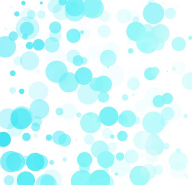 Kabarcıklar benzersiz mavi parlak vektör arka plan