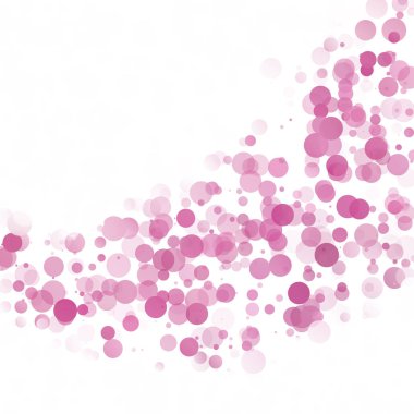 Kabarcıklar daire noktalar benzersiz mor parlak vektör arka plan