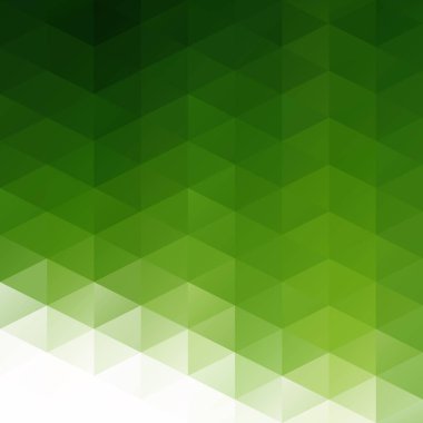 Yeşil Izgara Mozaik Arkaplan, Yaratıcı Tasarım Şablonları