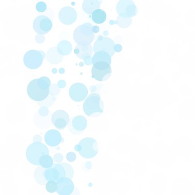 Kabarcıklar benzersiz mavi parlak vektör arka plan