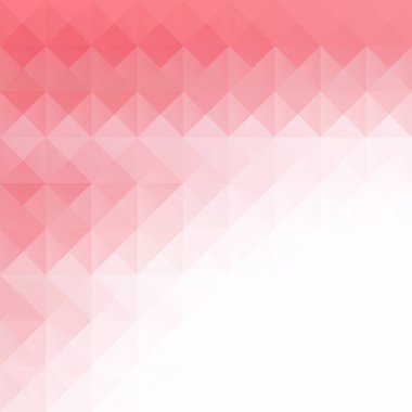 Kırmızı kılavuz Mozaik arka plan, yaratıcı tasarım şablonları