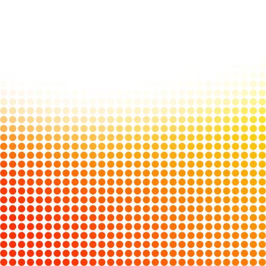 Turuncu noktalar arka plan, yaratıcı tasarım şablonları