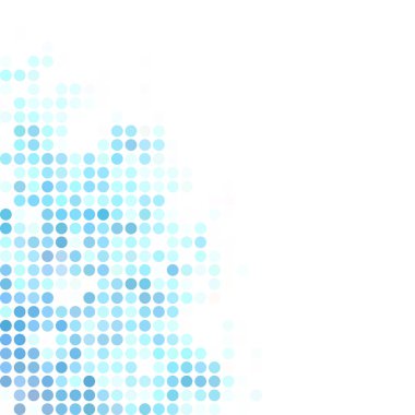 Mavi rastgele noktalar arka plan, yaratıcı tasarım şablonları