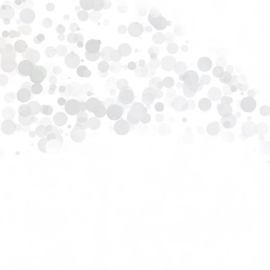 Kabarcıklar daire noktalar benzersiz gri beyaz parlak vektör arka plan