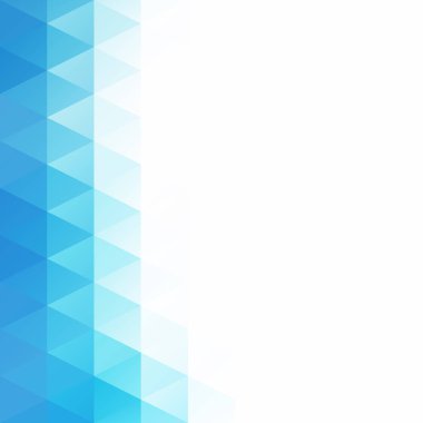 Mavi Izgara Mozaik Arkaplan, Yaratıcı Tasarım Şablonları