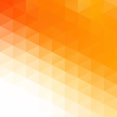Turuncu Izgara Mozaik Arkaplan, Yaratıcı Tasarım Şablonları