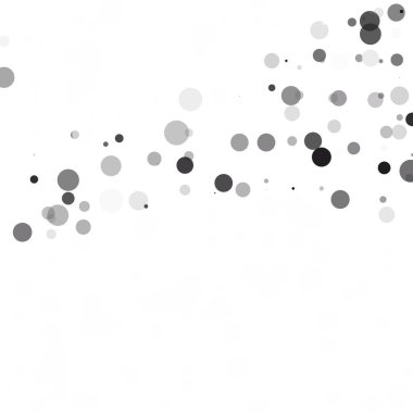 Kabarcıklar daire noktalar benzersiz siyah parlak vektör arka plan