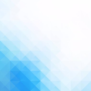 Mavi Izgara Mozaik Arkaplan, Yaratıcı Tasarım Şablonları