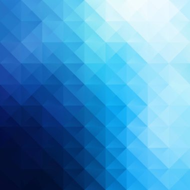 Mavi Izgara Mozaik Arkaplan, Yaratıcı Tasarım Şablonları