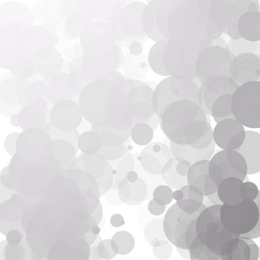 Kabarcıklar benzersiz gri beyaz parlak vektör arka plan