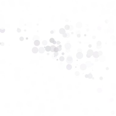 Kabarcıklar daire noktalar benzersiz gri beyaz parlak vektör arka plan