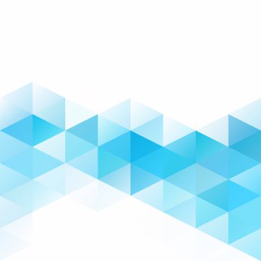 Mavi Izgara Mozaik Arkaplan, Yaratıcı Tasarım Şablonları