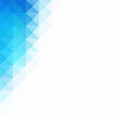 Mavi Izgara Mozaik Arkaplan, Yaratıcı Tasarım Şablonları