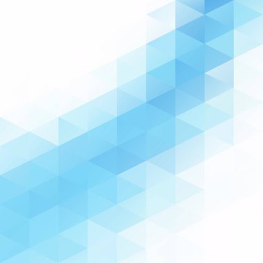 Mavi Izgara Mozaik Arkaplan, Yaratıcı Tasarım Şablonları