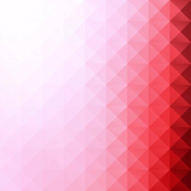 Kırmızı kılavuz Mozaik arka plan, yaratıcı tasarım şablonları