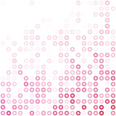 Kırmızı Donuts arka plan, yaratıcı tasarım şablonları