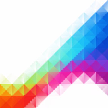 Renkli Izgara Mozaik Arkaplanı, Yaratıcı Tasarım Şablonları