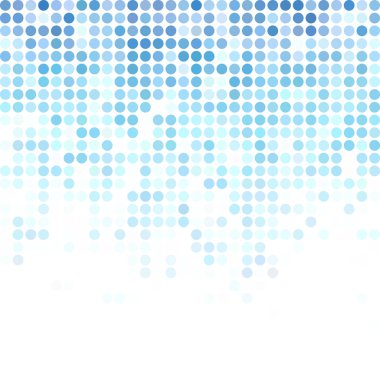 Mavi rastgele noktalar arka plan, yaratıcı tasarım şablonları