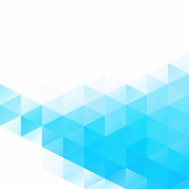 Mavi Izgara Mozaik Arkaplan, Yaratıcı Tasarım Şablonları