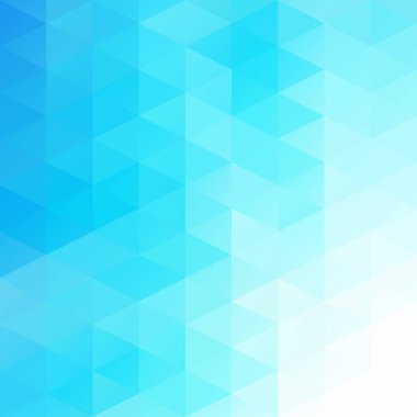 Mavi Izgara Mozaik Arkaplan, Yaratıcı Tasarım Şablonları