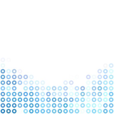 Mavi çörek arka plan, yaratıcı tasarım şablonları