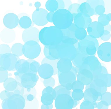 Kabarcıklar benzersiz mavi parlak vektör arka plan