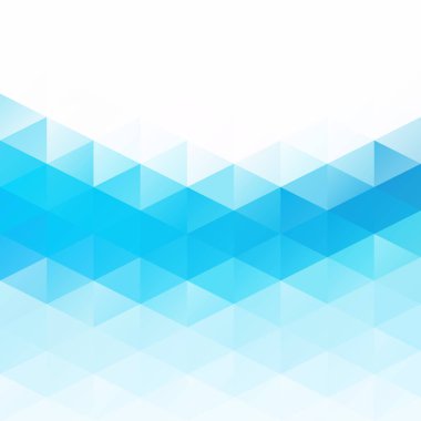 Mavi Izgara Mozaik Arkaplan, Yaratıcı Tasarım Şablonları