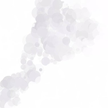 Kabarcıklar benzersiz gri beyaz parlak vektör arka plan