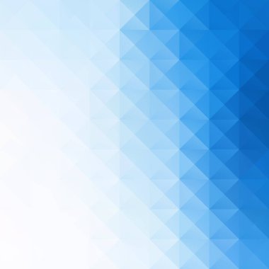 Mavi Izgara Mozaik Arkaplan, Yaratıcı Tasarım Şablonları