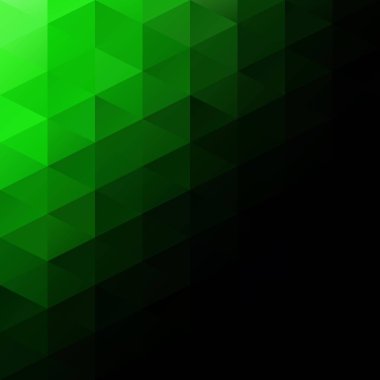 Yeşil Izgara Mozaik Arkaplan, Yaratıcı Tasarım Şablonları