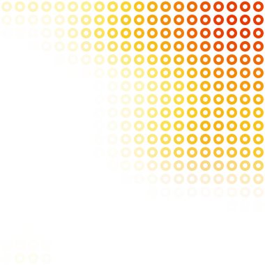 Turuncu Donuts arka plan, yaratıcı tasarım şablonları