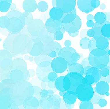 Kabarcıklar benzersiz mavi parlak vektör arka plan