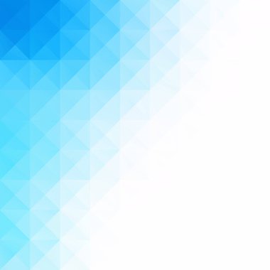 Mavi Izgara Mozaik Arkaplan, Yaratıcı Tasarım Şablonları