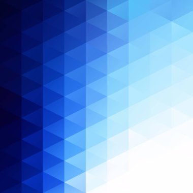 Mavi Izgara Mozaik Arkaplan, Yaratıcı Tasarım Şablonları