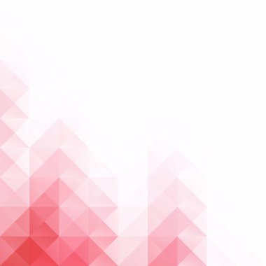 Kırmızı kılavuz Mozaik arka plan, yaratıcı tasarım şablonları