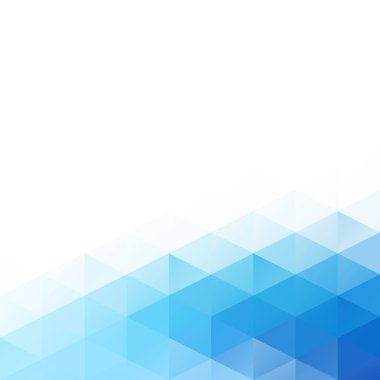 Mavi Izgara Mozaik Arkaplan, Yaratıcı Tasarım Şablonları