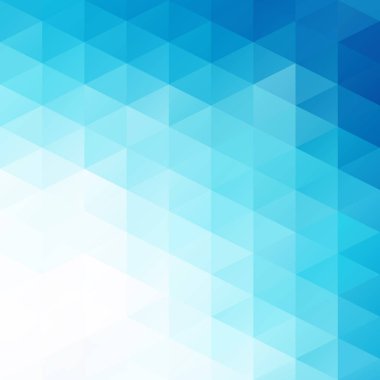 Mavi Izgara Mozaik Arkaplan, Yaratıcı Tasarım Şablonları