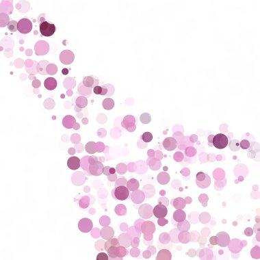 Kabarcıklar daire noktalar benzersiz mor parlak vektör arka plan