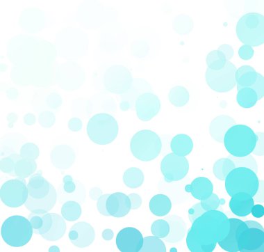 Kabarcıklar benzersiz mavi parlak vektör arka plan