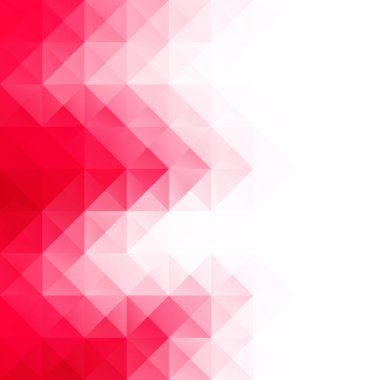 Kırmızı kılavuz Mozaik arka plan, yaratıcı tasarım şablonları