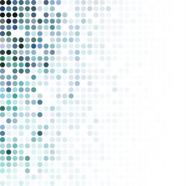 Mavi rastgele noktalar arka plan, yaratıcı tasarım şablonları