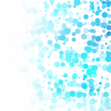 Kabarcıklar benzersiz mavi parlak vektör arka plan