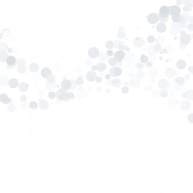 Kabarcıklar daire noktalar benzersiz gri beyaz parlak vektör arka plan