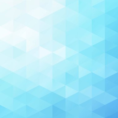 Mavi Izgara Mozaik Arkaplan, Yaratıcı Tasarım Şablonları