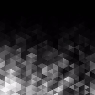 Siyah kılavuz Mozaik arka plan, yaratıcı tasarım şablonları