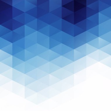 Mavi Izgara Mozaik Arkaplan, Yaratıcı Tasarım Şablonları