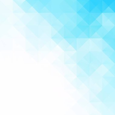 Mavi Izgara Mozaik Arkaplan, Yaratıcı Tasarım Şablonları