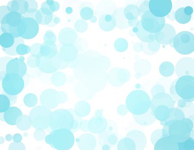 Kabarcıklar benzersiz mavi parlak vektör arka plan