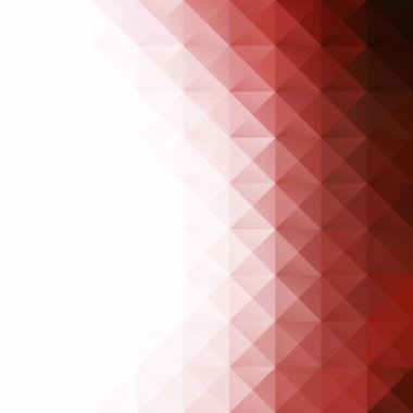 Kırmızı kılavuz Mozaik arka plan, yaratıcı tasarım şablonları